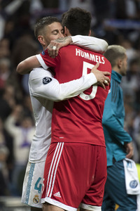 Champions League Match Real Madrid vs. FC Bayern München in Madrid