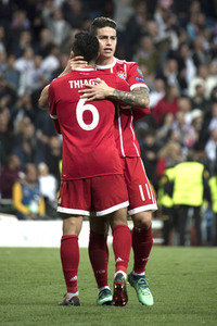 Champions League Match Real Madrid vs. FC Bayern München in Madrid