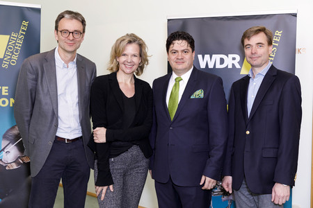 Präsentation des neuen Chefdirigenten des WDR-Sinfonieorchesters in Köln