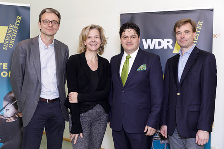 Präsentation des neuen Chefdirigenten des WDR-Sinfonieorchesters in Köln
