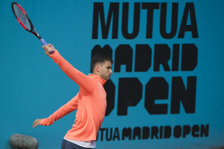 Mutua Madrid Open 2018 Tennis Turnier Eröffnungstag in Madrid