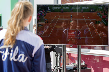 Mutua Madrid Open 2018 Tennis Turnier Eröffnungstag in Madrid