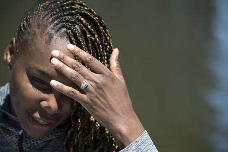 Mutua Madrid Open 2018 Tennis Turnier Eröffnungstag in Madrid