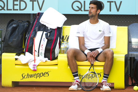 Mutua Madrid Open 2018 Tennis Turnier Eröffnungstag in Madrid