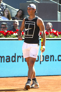 Mutua Madrid Open 2018 Tennis Turnier Eröffnungstag in Madrid