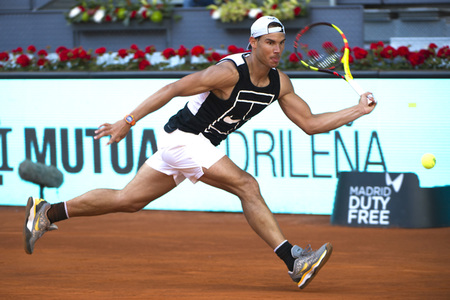 Mutua Madrid Open 2018 Tennis Turnier Eröffnungstag in Madrid