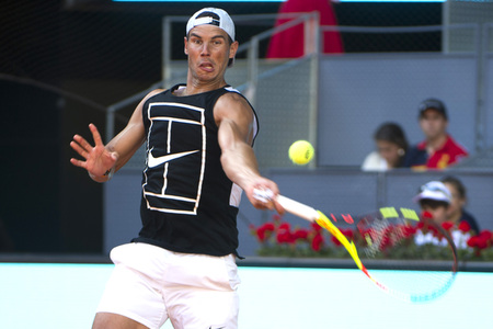 Mutua Madrid Open 2018 Tennis Turnier Eröffnungstag in Madrid