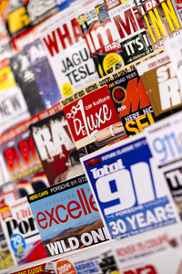 Symbolfoto Zeitschriftenmarkt