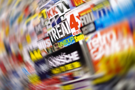 Symbolfoto Zeitschriftenmarkt