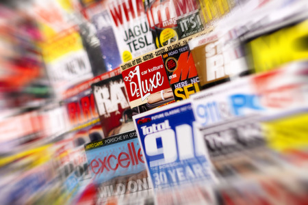 Symbolfoto Zeitschriftenmarkt
