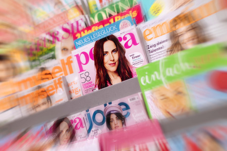 Symbolfoto Zeitschriftenmarkt