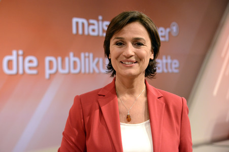 Talkshow 'Maischberger - die Publikumsdebatte' in Köln
