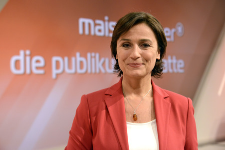 Talkshow 'Maischberger - die Publikumsdebatte' in Köln