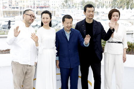 'Ash Is Purest White' Photocall, Cannes Film Festival 2018