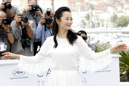 'Ash Is Purest White' Photocall, Cannes Film Festival 2018