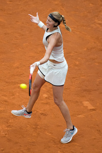Tenns-Finale Petra Kvitova vs Kiki Bertens in Madrid