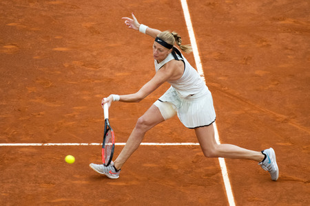 Tenns-Finale Petra Kvitova vs Kiki Bertens in Madrid