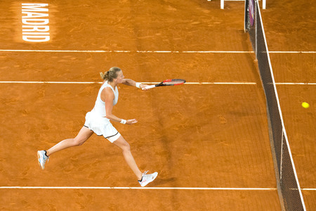 Tenns-Finale Petra Kvitova vs Kiki Bertens in Madrid