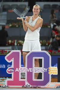 Tenns-Finale Petra Kvitova vs Kiki Bertens in Madrid
