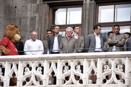 Meisterfeier 2018 des FC Bayern München