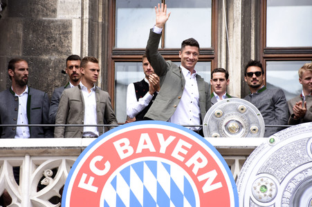 Meisterfeier 2018 des FC Bayern München