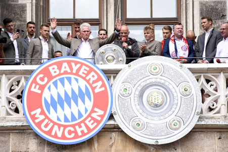 Meisterfeier 2018 des FC Bayern München