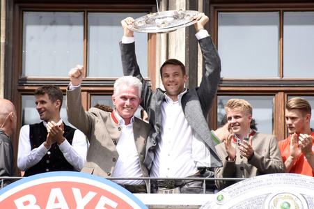 Meisterfeier 2018 des FC Bayern München