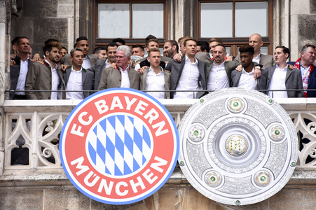 Meisterfeier 2018 des FC Bayern München