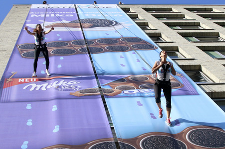 Milka Charity House-Running-Event in Hamburg