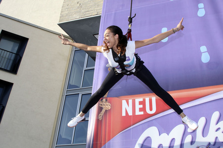 Milka Charity House-Running-Event in Hamburg