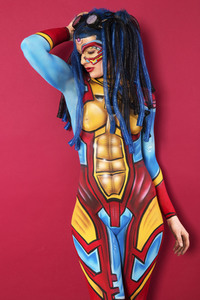GEEK ART Collection No. 1 - Bodypainting and Transformaking