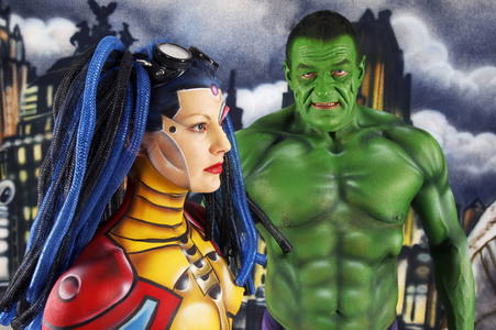 GEEK ART Collection No. 1 - Bodypainting and Transformaking