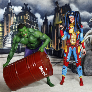 GEEK ART Collection No. 1 - Bodypainting and Transformaking