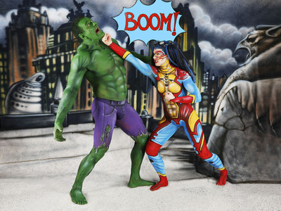 GEEK ART Collection No. 1 - Bodypainting and Transformaking