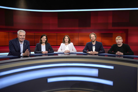 Talkshow 'hart aber fair' in Berlin