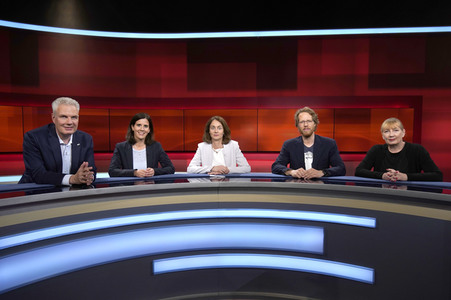 Talkshow 'hart aber fair' in Berlin