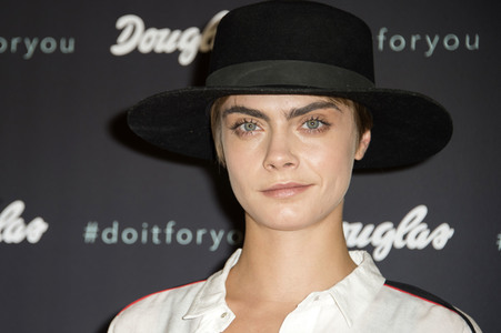 Photocall mit Cara Delevingne in Berlin