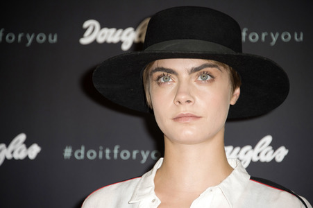 Photocall mit Cara Delevingne in Berlin