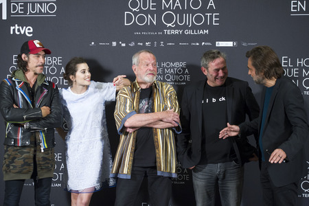 Photocall 'The Man Who Killed Don Quixote' in Madrid