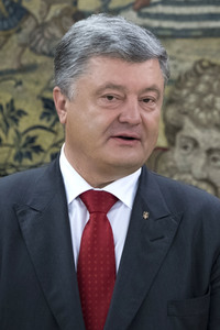 Empfang für Petro Poroschenkoin Madrid