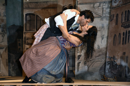 Theaterprobe 'Mirandolina' in München