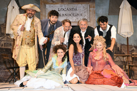 Theaterprobe 'Mirandolina' in München