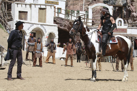 Pressetermin 'Winnetou und das Geheimnis der Felsenburg' in Bad Segeberg