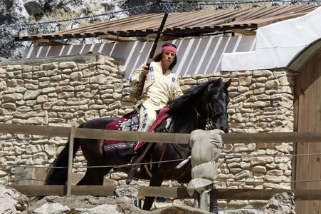 Pressetermin 'Winnetou und das Geheimnis der Felsenburg' in Bad Segeberg