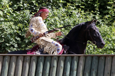 Pressetermin 'Winnetou und das Geheimnis der Felsenburg' in Bad Segeberg