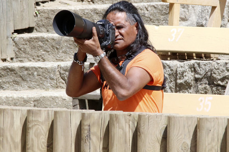 Pressetermin 'Winnetou und das Geheimnis der Felsenburg' in Bad Segeberg