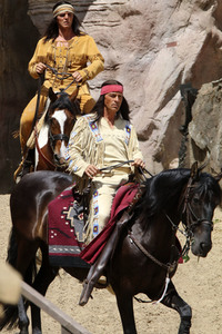 Pressetermin 'Winnetou und das Geheimnis der Felsenburg' in Bad Segeberg