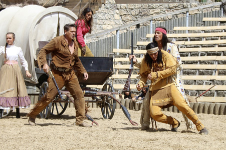 Pressetermin 'Winnetou und das Geheimnis der Felsenburg' in Bad Segeberg