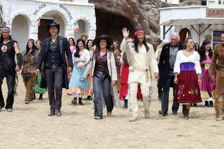 Pressetermin 'Winnetou und das Geheimnis der Felsenburg' in Bad Segeberg