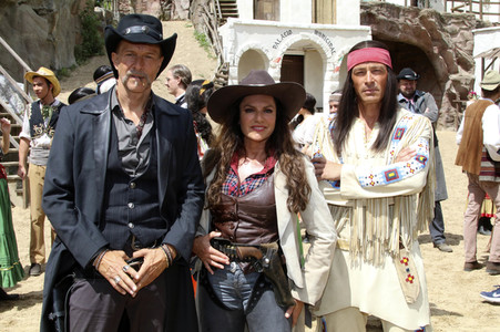 Pressetermin 'Winnetou und das Geheimnis der Felsenburg' in Bad Segeberg